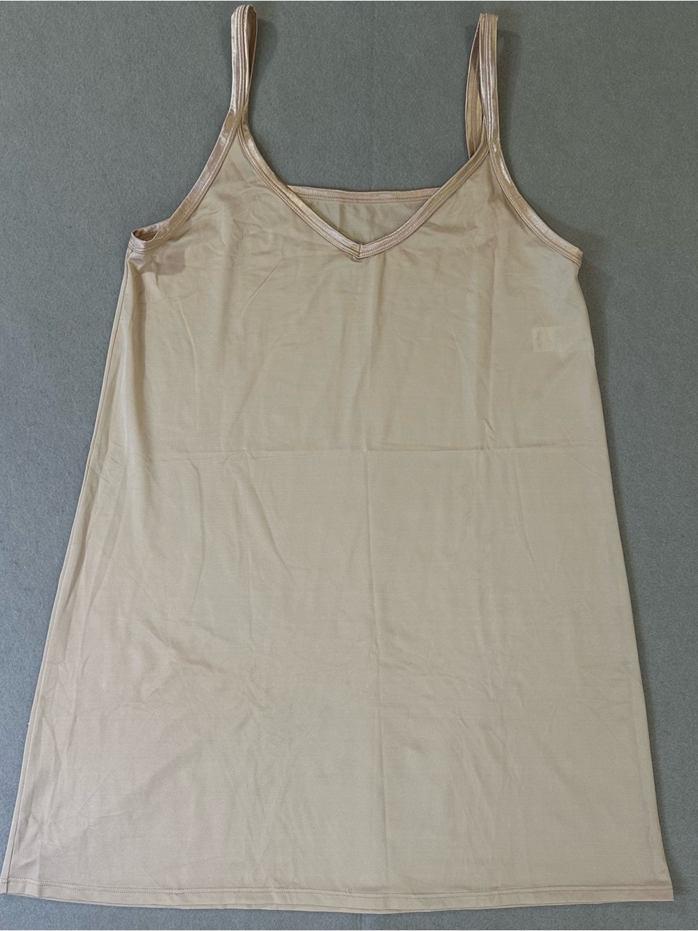 Vanity Fair Light Beige Slip Camisole